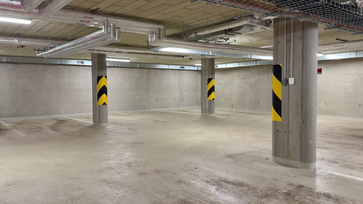 A clean, spacious garage after a Garage Gleam transformation
